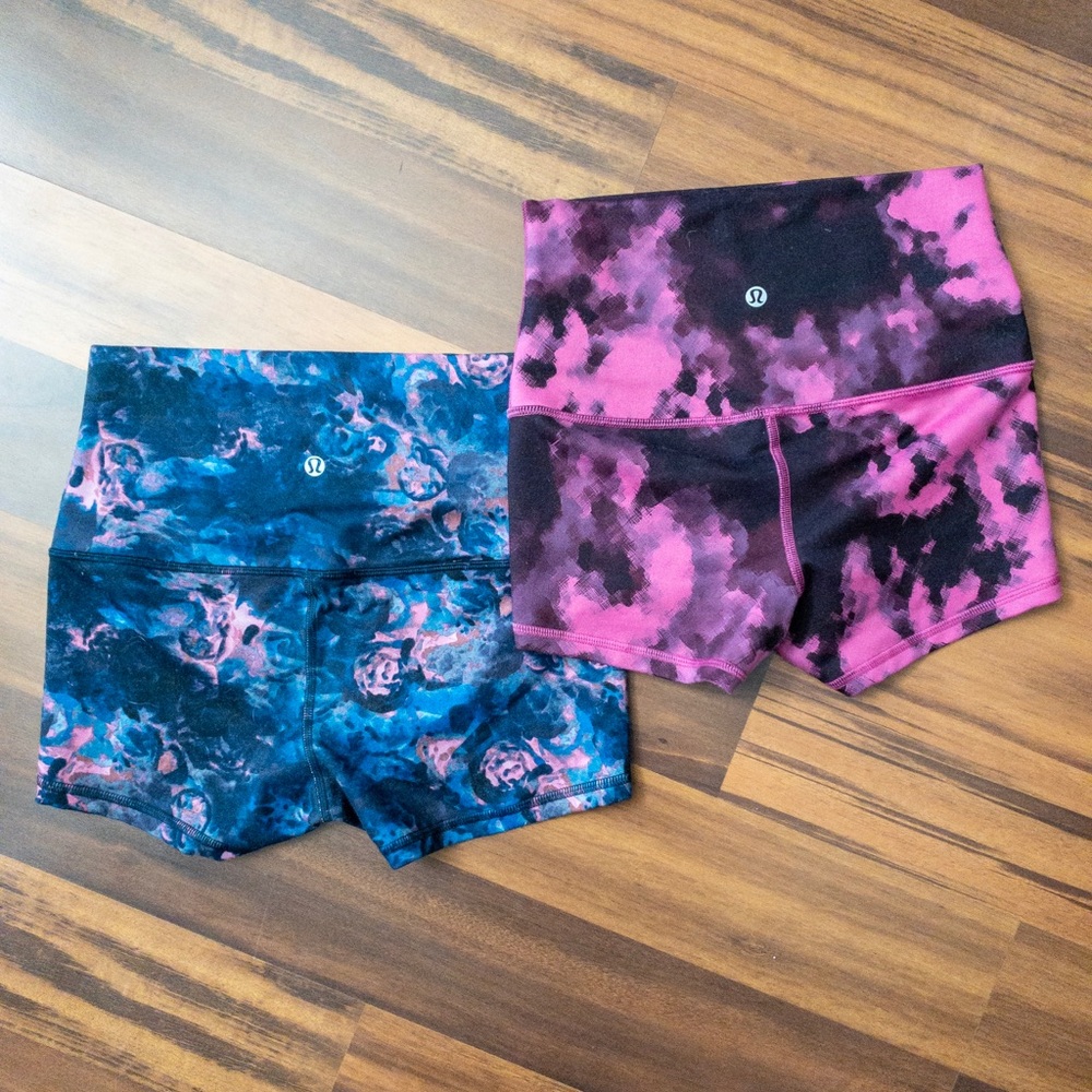 Lululemon Size 2 High Waist Shorts